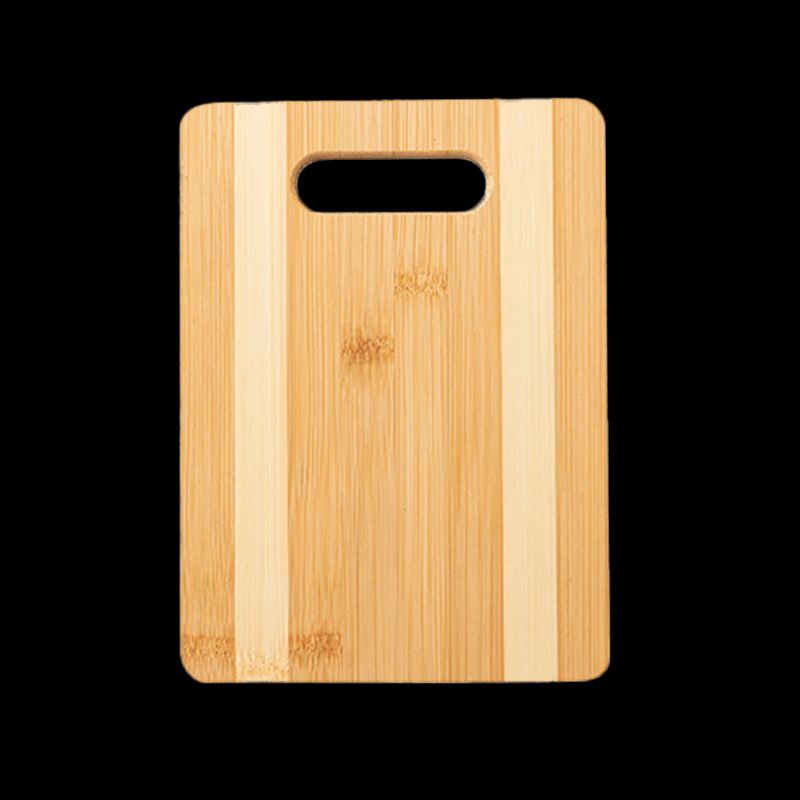 bamboo chopping board with handle