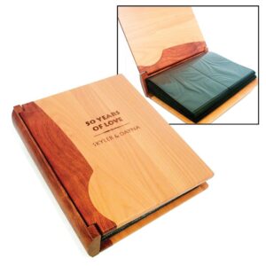 Rose & Maple wooden photo album